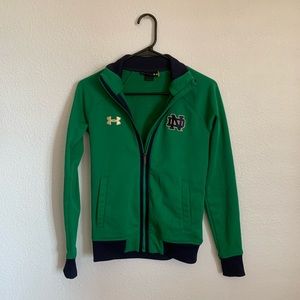 Notre Dame Under Armour Zip-up